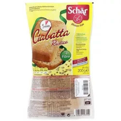 Gluténmentes schar ciabatta többmagvas elősütött zsemlék 200g - bio és refomélelmiszer