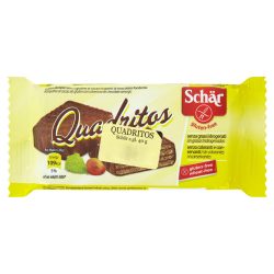 Gluténmentes schar quadritos kakaós ostya 40g - bio és refomélelmiszer