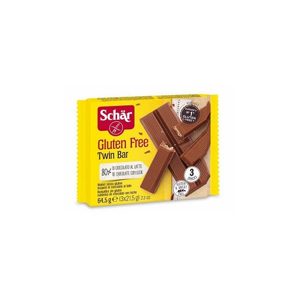 Schar gluténmentes twin bar 65 g