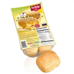 Gluténmentes schar ciabattine zsemle 200g /4hó/ - bio és refomélelmiszer