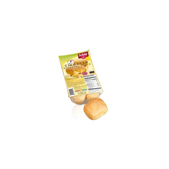 Schar gluténmentes ciabatta zsemle elösütőtt 4x50g 200 g