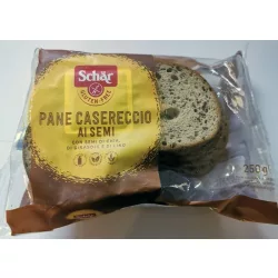 Schär gluténmentes kenyér pane casereccio sokmagvas 250 g - bio és refomélelmiszer