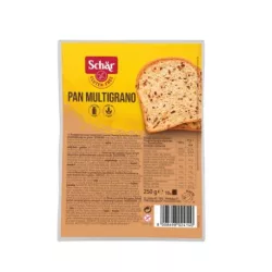 Gluténmentes schar pan multigrano kenyér 250g - bio és refomélelmiszer