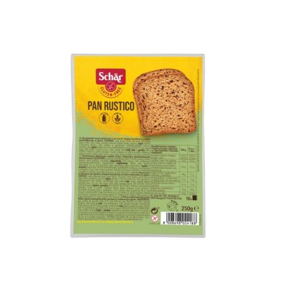 Schar gluténmentes kenyér pan rustico 250 g