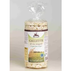 Bio alce nero teljeskiőrlésű rizsszelet 100g - bio és refomélelmiszer