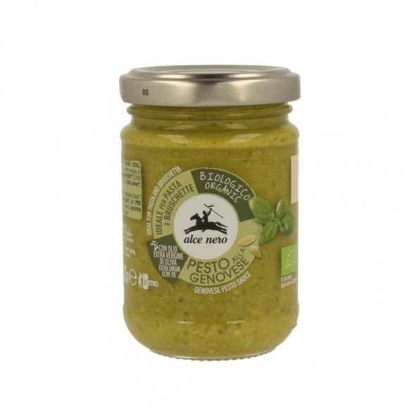 Alce Nero Bio Genovai bazsalikomszósz (pesto) 130g