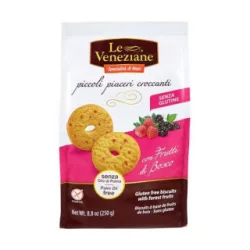 Le Veneziane keksz erdei gyümölcsös 250 g - bio és refomélelmiszer