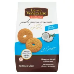 Le Veneziane keksz kókuszos 250 g - bio és refomélelmiszer
