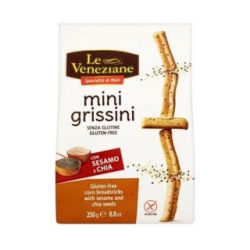 Le Veneziane grissini szezám-és chia magos 250 g - bio és refomélelmiszer