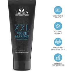 Luxuria vigor maximo xxl - erekciófokozó péniszkrém (75ml) - bio és natúr intim készítmények