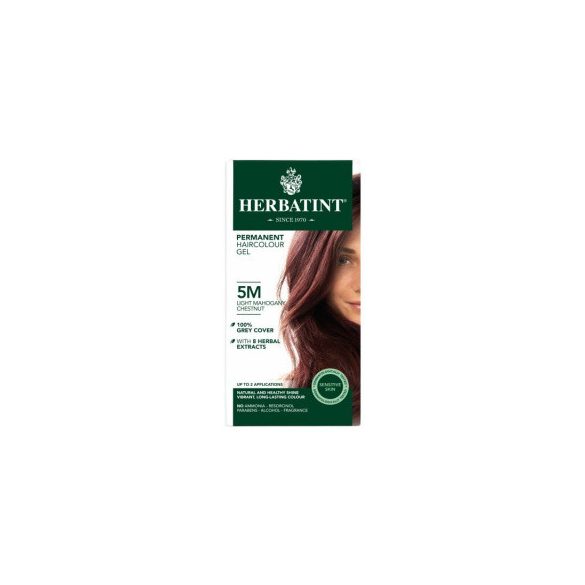 Herbatint 5m mahagóni világos gesztenye hajfesték 150 ml