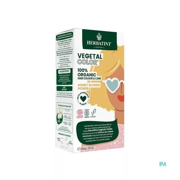 Herbatint vegetal color honey blonde hajfesték 100 g