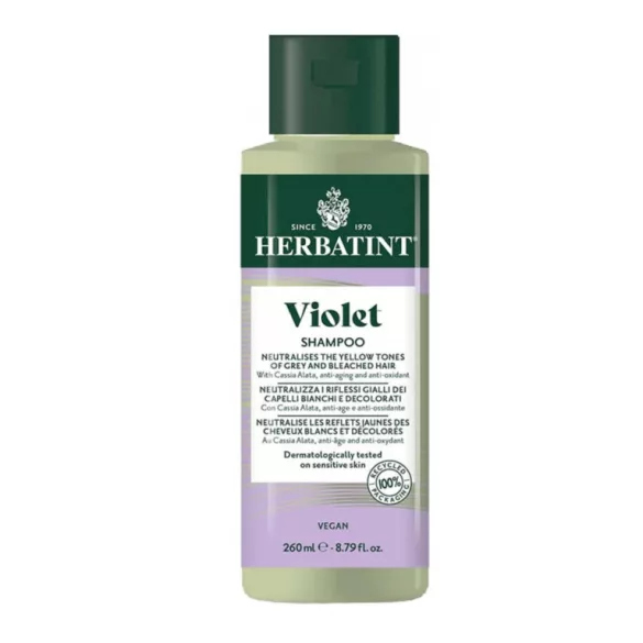 Herbatint violet hamvasító sampon, szőke hajra 260 ml