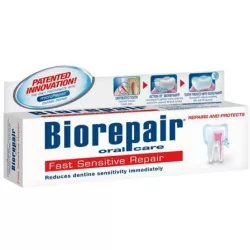 Biorepair fogkrém fast sensitive repair 75ml - bio és natúr kozmetikumok