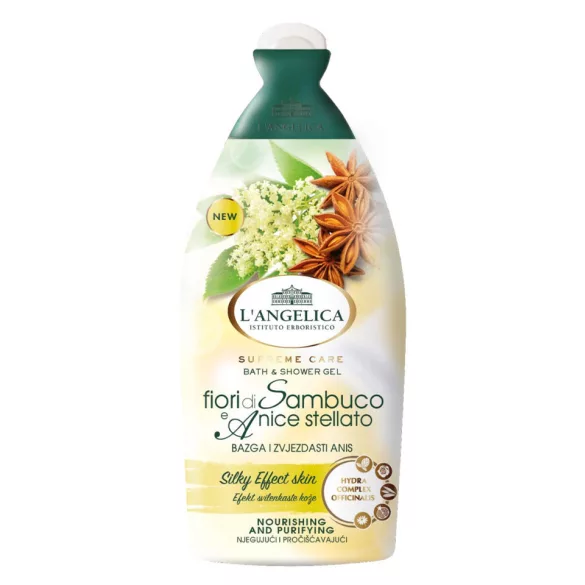 Langelica officinalis hab&tusfürdő bodza-csillagánizs 500 ml