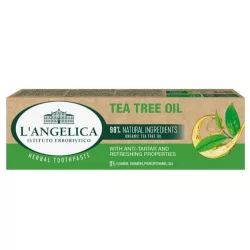 Langelica herbal fogkrém tea tree oil 75ml - bio és natúr kozmetikumok