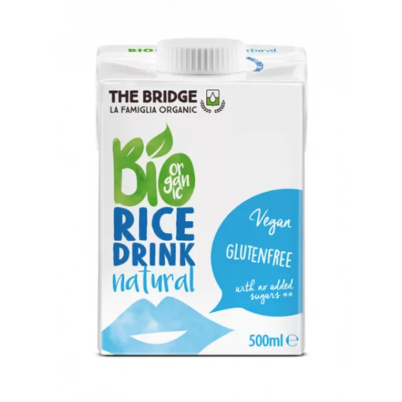 The bridge bio natúr rizs ital uht 500ml