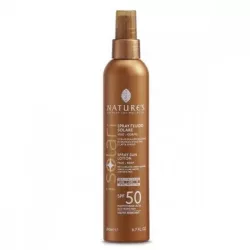 Nature's naptej spray spf50 200ml - bio és natúr kozmetikumok