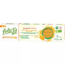 Felicia bio sárga lencse spagetti gluténmentes tészta 250 g - bio és refomélelmiszer