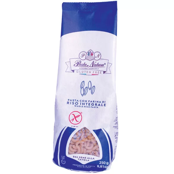 Pasta natura barnarizs tészta chifferini 250g