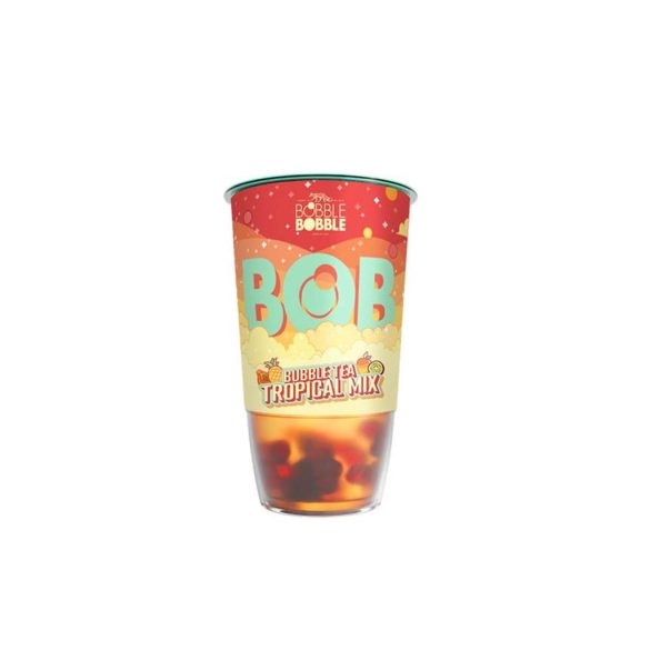 Bob Bubble Tea Üdítőital Tropical Mix 360Ml