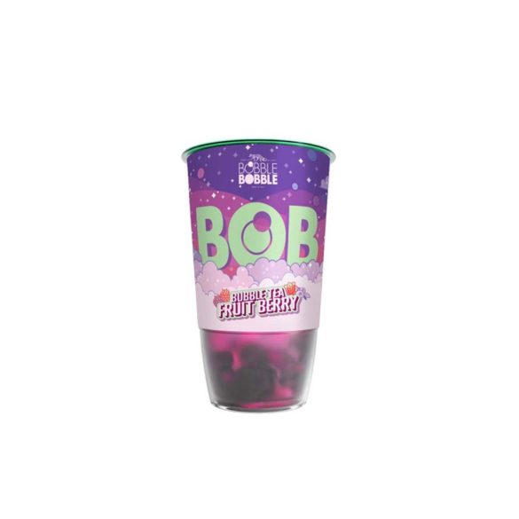 Bob Bubble Tea Üdítőital Fruit Berry 360Ml