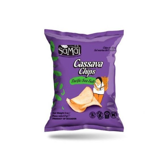 Samai cassava chips tengeri sós 57 g