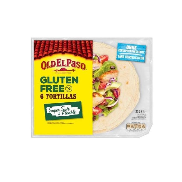 Old Elpaso Tortilla Gm. 6 Lap 216 g