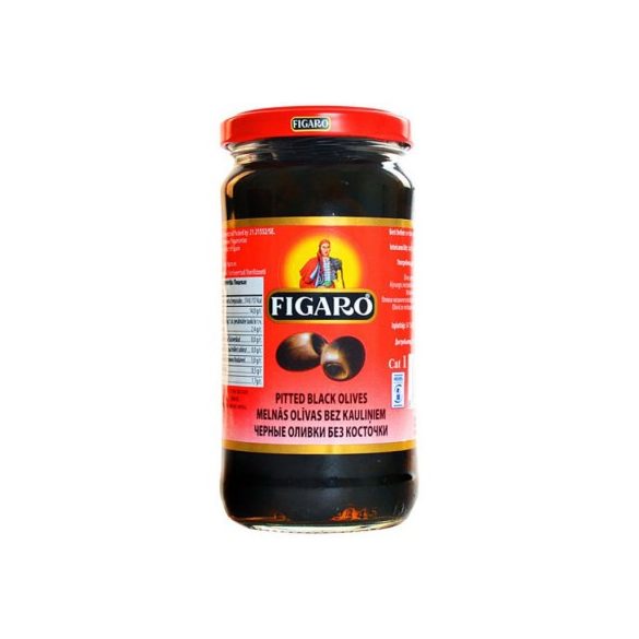 Figaro Olívabogyó Fekete Magozott  240 g