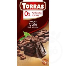 Torras hozzáadott cukor nélkül étcsokoládé kávés 75g - bio és refomélelmiszer