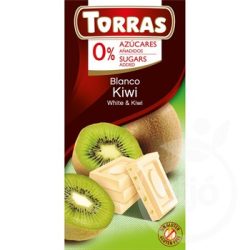 Torras hozzáadott cukor nélkül kiwis fehércsokis 75g - bio és refomélelmiszer