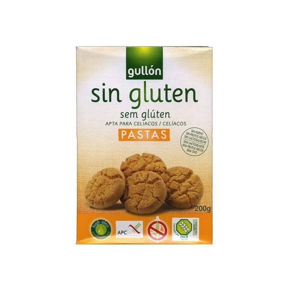 Gullón glutén- tej- és laktózmentes keksz pastas 200 g
