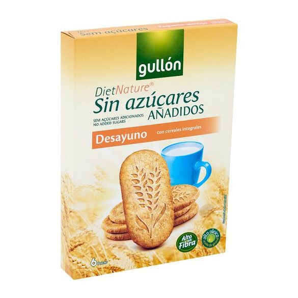 Gullón Cukorm. Keksz Teljes Kiőrlésű 216 g