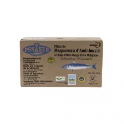Makréla filé oliva olajban dobozban 120 g - bio és refomélelmiszer