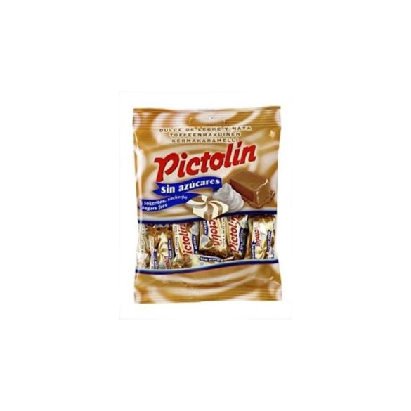 Pictolin cukorka toffee karamell ízű cukor hozzáadása nélkül tejszínes 65 g