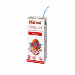 Ecomil bio mandulaital hozzáadott édesítő nélkül 200 ml - bio és refomélelmiszer