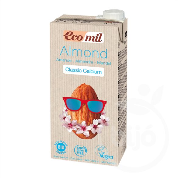 Ecomil bio mandulaital classic calciummal 1000 ml