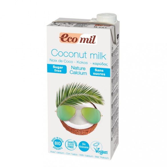 Ecomil bio kókuszital kálcium cukorment. 1000ml
