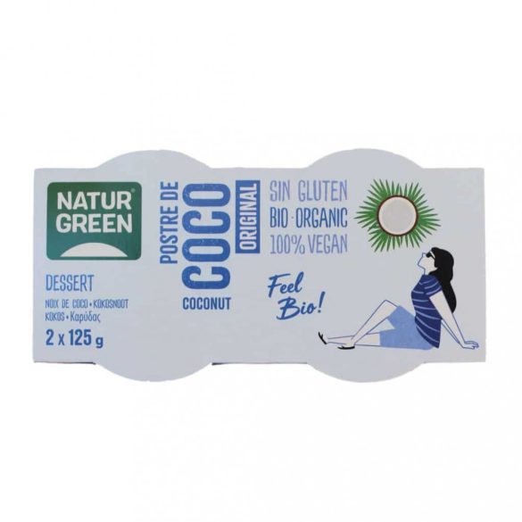 NaturGreen Bio Kókusz desszert 125g