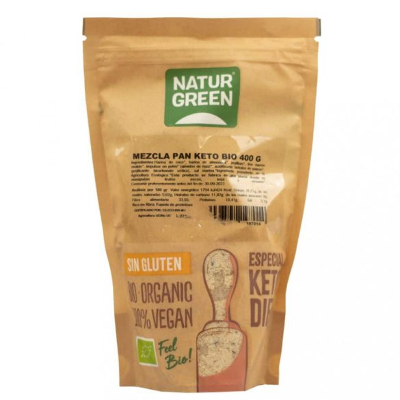 Naturgreen bio keto kenyéralap mix 300 g