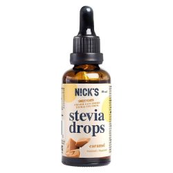 Nick's stevia csepp karamellás 50 ml - bio és refomélelmiszer