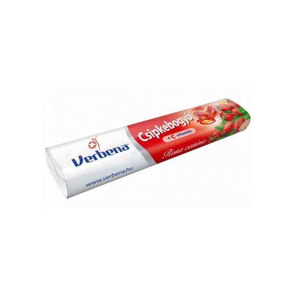 Verbena rolls cukorka csipkebogyó 32 g