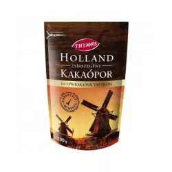 Thymos holland kakaópor zsírszegény 10-12% 100 g - bio és refomélelmiszer