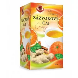 Herbex prémium gyömbér tea orange 20x2g 40 g - bio és vegán étrendkiegészítők