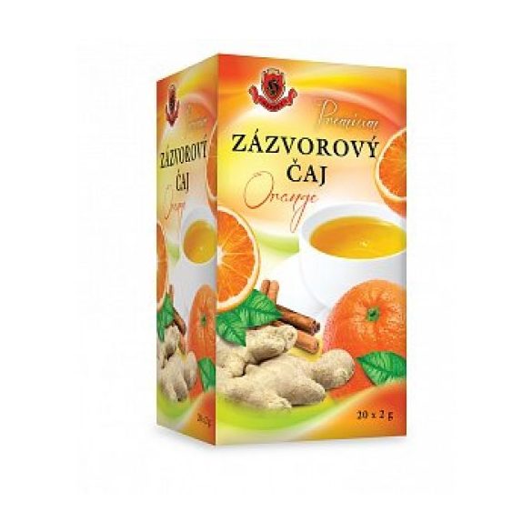 Herbex prémium gyömbér tea orange 20x2g 40 g