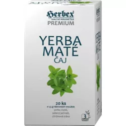 Herbex yerba mate tea 20x1,5g 30 g - bio és vegán étrendkiegészítők