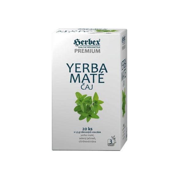 Herbex yerba mate tea 20x1,5g 30 g