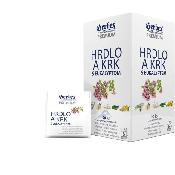 Herbex torok tea eukaliptusszal 20x1,5g 30 g