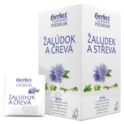 Herbex gyomor és belek tea 20x1,5g 30 g - bio és vegán étrendkiegészítők