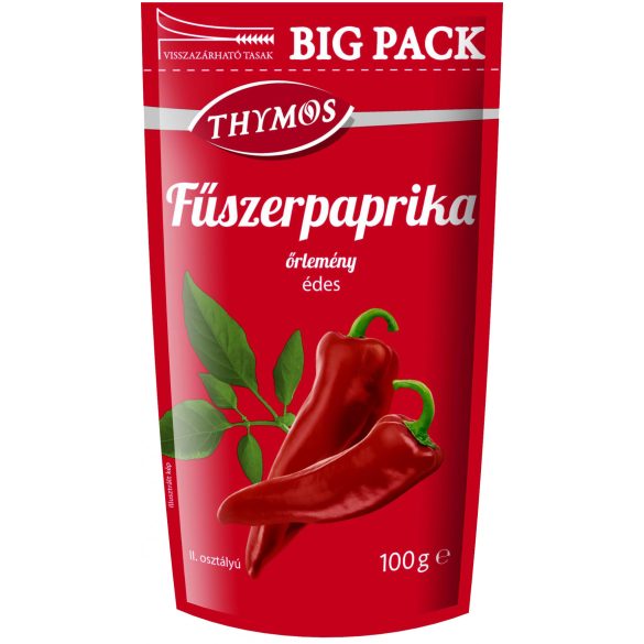 Thymos fűszerpaprika édes I.o. 100 g